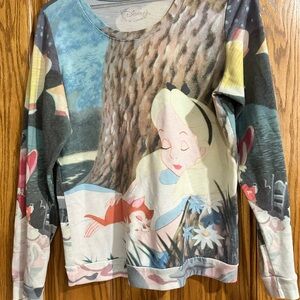 Disney Blue and Pink Sweatshirts & Hoodies